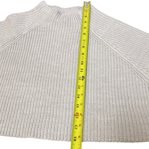 HARLOW, sweater,cropped ,chunky rib knit,oversized,raglan,academia,career,PTP 21 - Picture 7 of 8